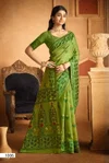 Madhu Bani Linen By Saroj Fancy Modal Linen Saree
